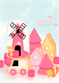 Mini pastel town 45