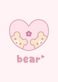 Bear Flower - Pink