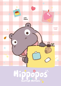 Hippo Scottish_Pastel