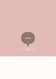 SIMPLE(beige pink)V.1672b