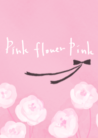 Pink flower pink.
