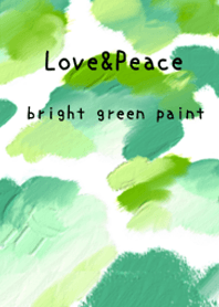 油畫藝術【bright green paint 28】
