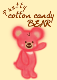 Pretty cotton candy BEAR