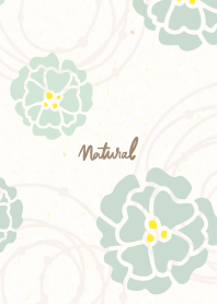 Dull color ripple flower7 from Japan