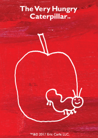 はらぺこあおむし　ラインアート