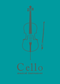 Cello gakki Turquoise