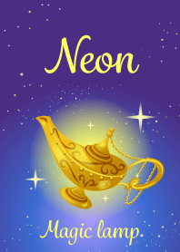 Neon-Attract luck-Magiclamp-name