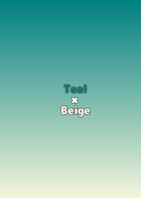 Teal×Beige.TKC
