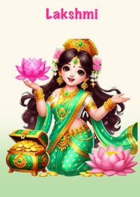 พระแม่ลักษมี  อำนาจ โชคลาภ วาสนา