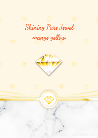 Shining Pure Jewel orange yellow