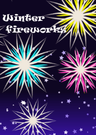 Winter fireworks