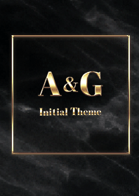 [ A&G ] Initial Theme  Gold Black