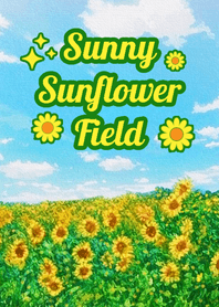 Sunny Sunflower Field