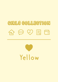 Girls Collection -Heart- Yellow