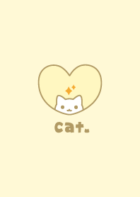 Cat Glitter - Yellow