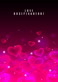 LOVE ROSE PINK HEART