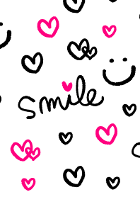 スマイルハートにこちゃん-ピンクハート-