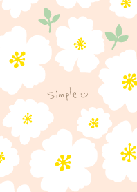 white flowers leaves healing time23Japan