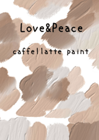 油畫藝術【cafe latte paint 35】