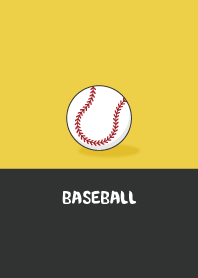 棒球Baseball (黃黑)