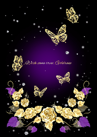 Wish come true,Goldrose & Butterfly Ver4