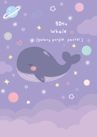 52Hz Whale  (galaxy purple  pastel )