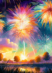 Beautiful Fireworks Theme#530