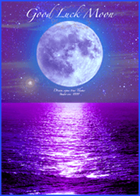 願いが叶う✨紫月 Good luck Moon