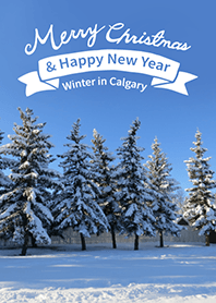 Winter in Calgary - Merry Christmas!
