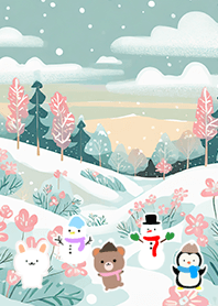 Kawaii scandinavian style(Winter-712)