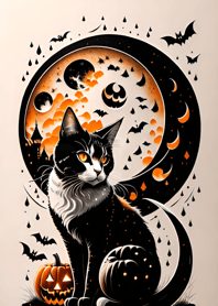 halloween cat 1698E9
