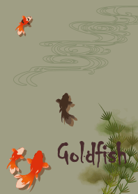 [改] 納涼金魚01 + 灰綠色