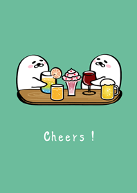 Lazy Navy SEAL.drink wine!(mint green)