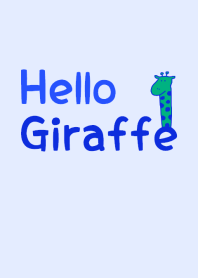 Hello Giraffe blue 14