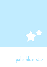 pale blue star