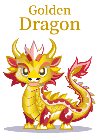 Dragon of gold.