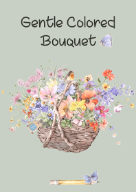 gentle colored bouquet 2
