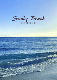 Sandy Beach -BLUE- 14
