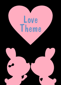 LOVE THEME Pink and Black 43