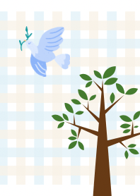 Little Blue Bird and Eggs