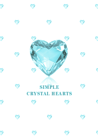 Heart Polka Dots - Crystal -  FWH-39