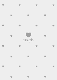 タイニーハート ドット ♥ グレー 01