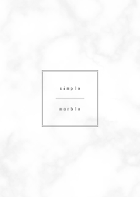 簡約大理石：白色 WV