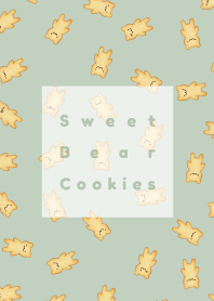 Sweet Bear Cookies (light green)