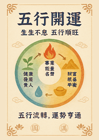 Five Elements Bring Good Luck 1.8