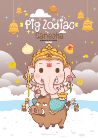 Ganesha & Pig Zodiac - Business
