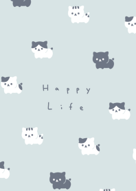 Neko(NL) /light blue white.