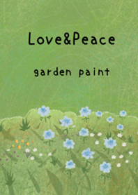 Oil painting art [garden paint 479]