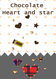Chocolate<Heart and star>