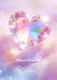 Heart diamond of love